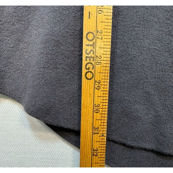 Zara Womens Button-Up Oversized Knit Shirt Jacket M Gray Made In Turkey Heavy - Picture 7 of 12